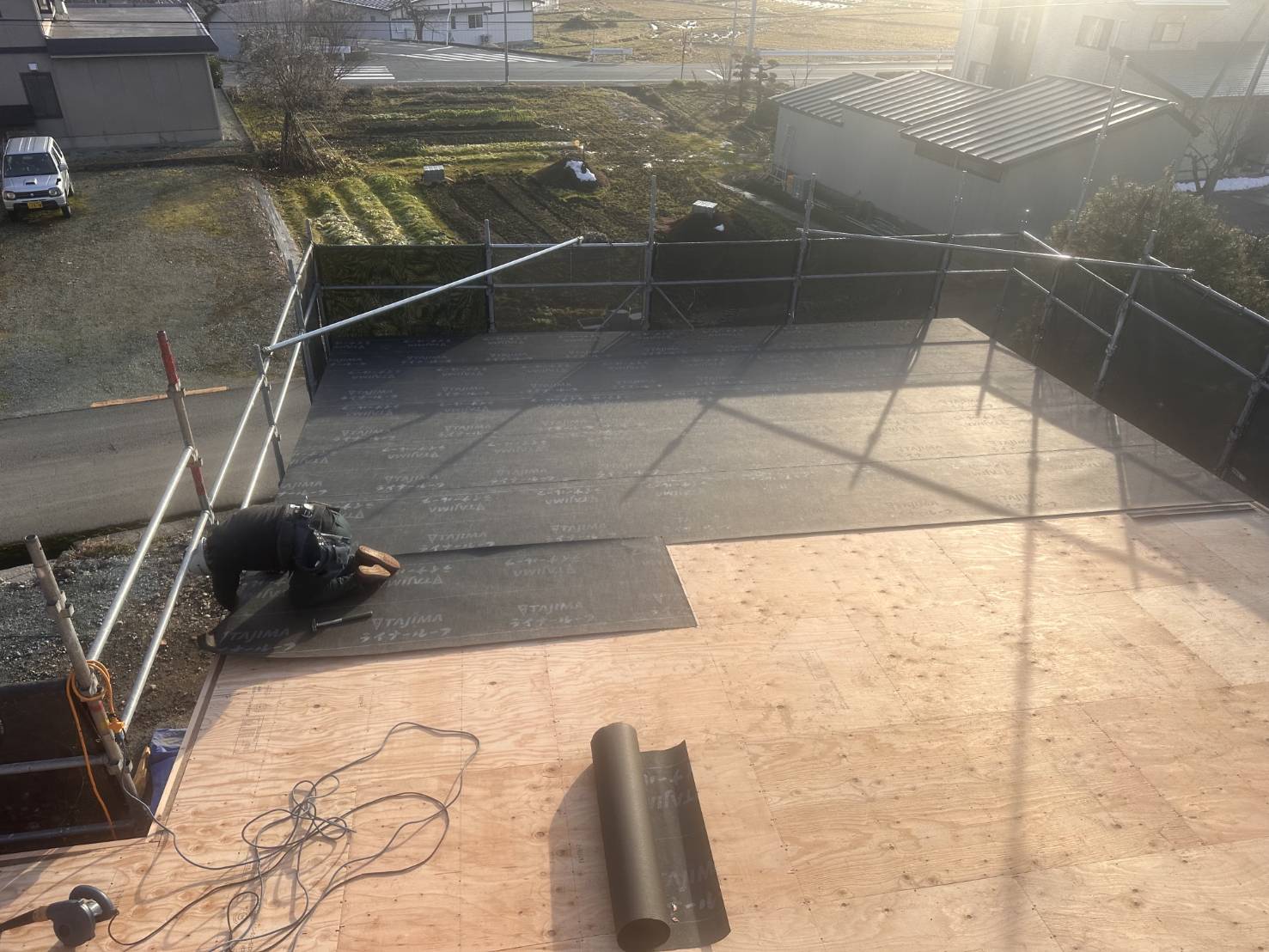 屋根工事 1